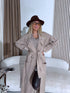 Knitted cardigan "NOBODY 7782" - DARK BEIGE